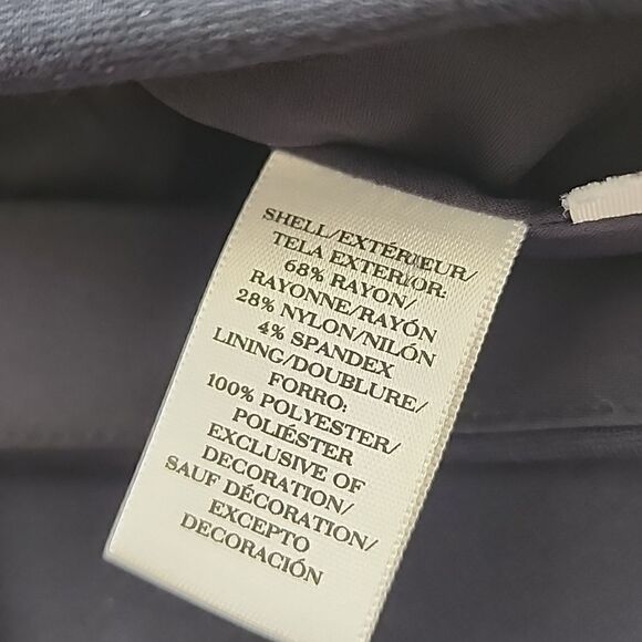 Jeweled Rayon Blend Skirt Size 10  - Picture 6 of 6